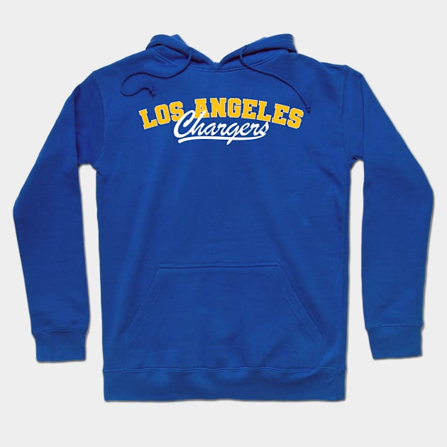 Los Angeles Chargers Hoodie by Nagorniak